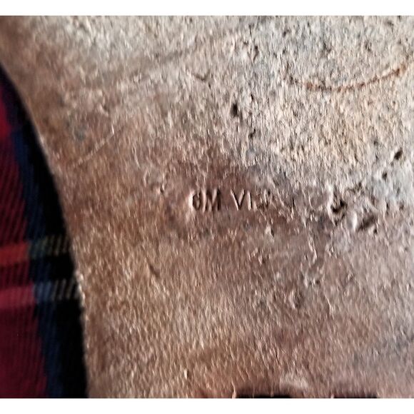 VC Signature Flats Red Tartan Plaid Sz 6 Embroidered Logo Square Toe - Picture 11 of 13